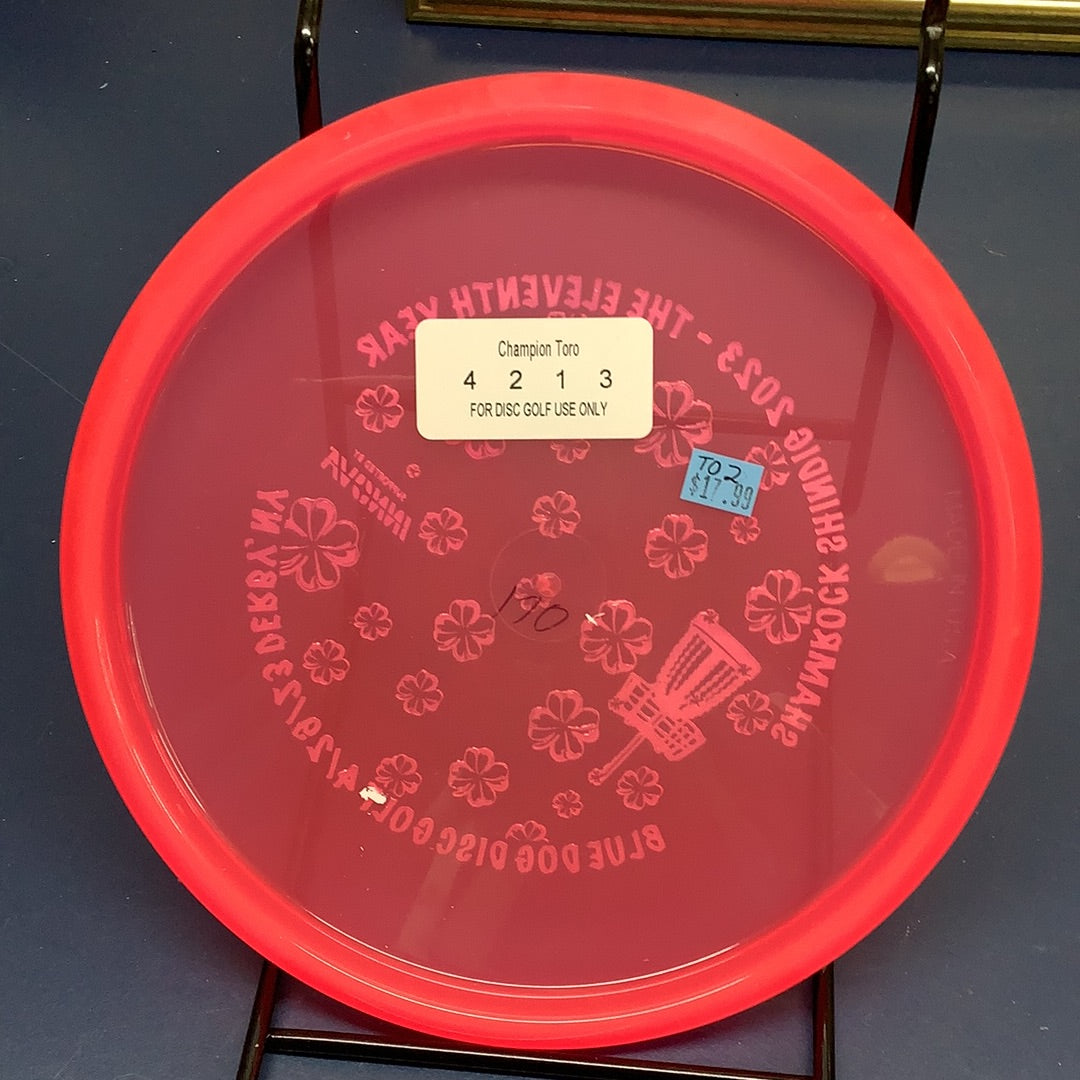 Innova Champion Shamrock Shindig 2023 Toro 170 Grams ( TO2)