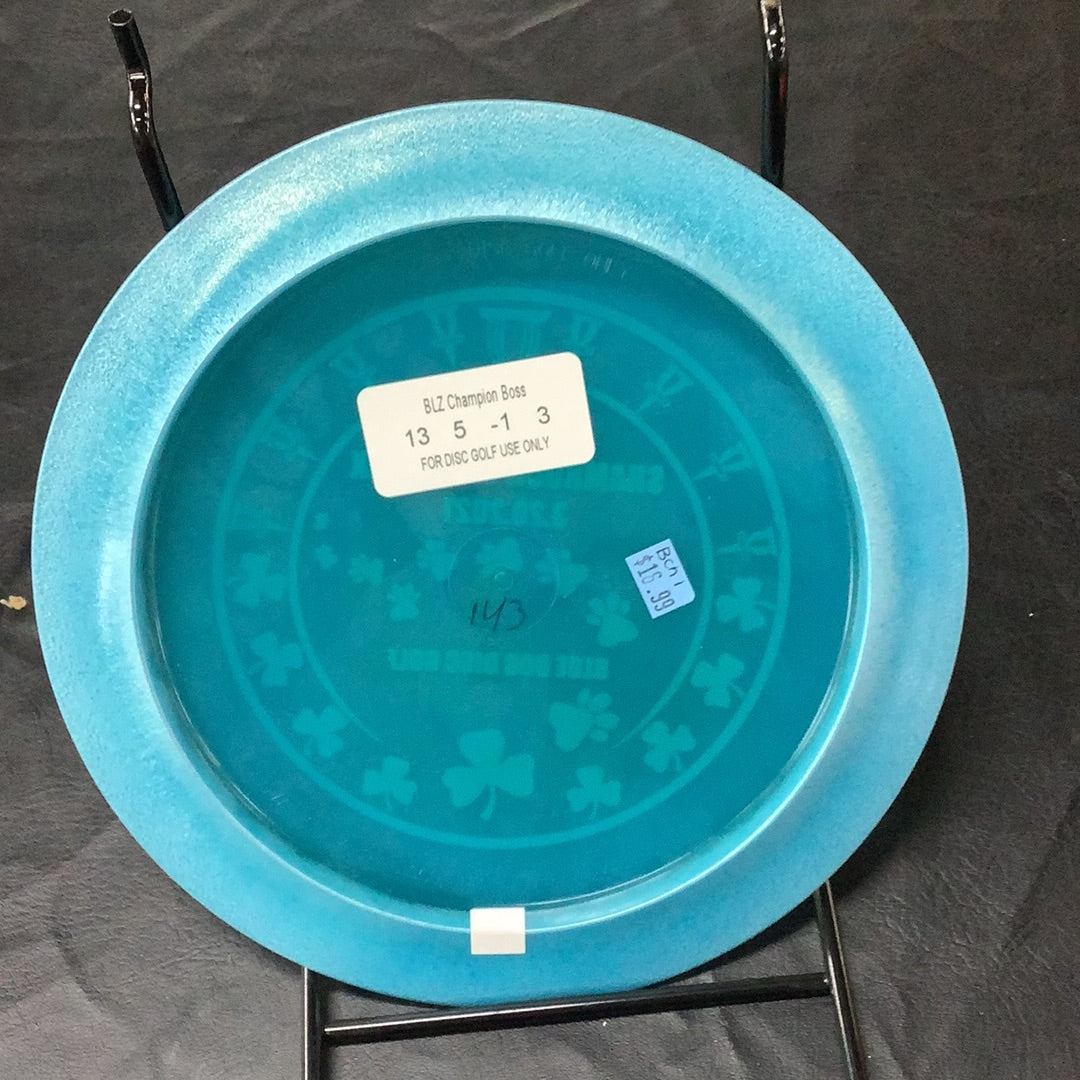 Innova Blizzard Champion Shamrock Shindig IX Boss 143 Grams (BCH1)