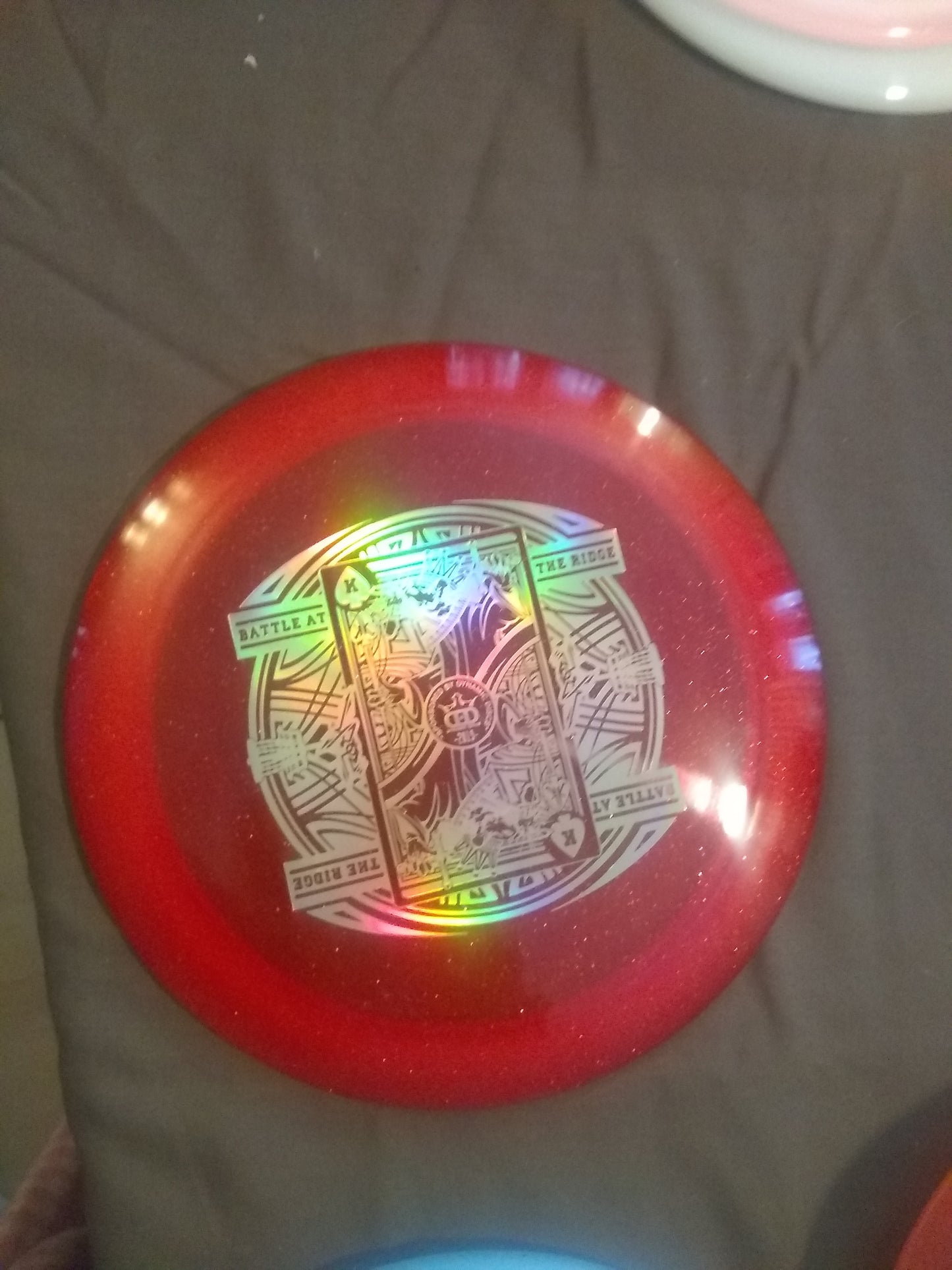 Dynamic Discs Captain Sparkle Lucid Battle II Red 171 Grams (BR2)