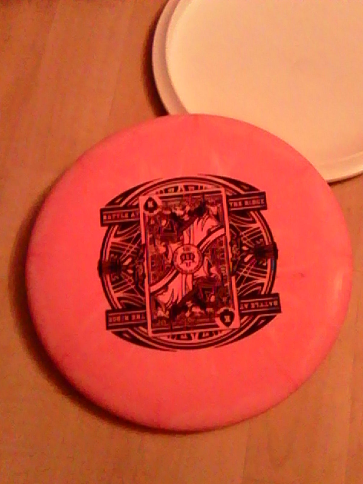 Dynamic Discs Battle II Classic Blend Burst Guard. Pink 174 Grams (BR1)