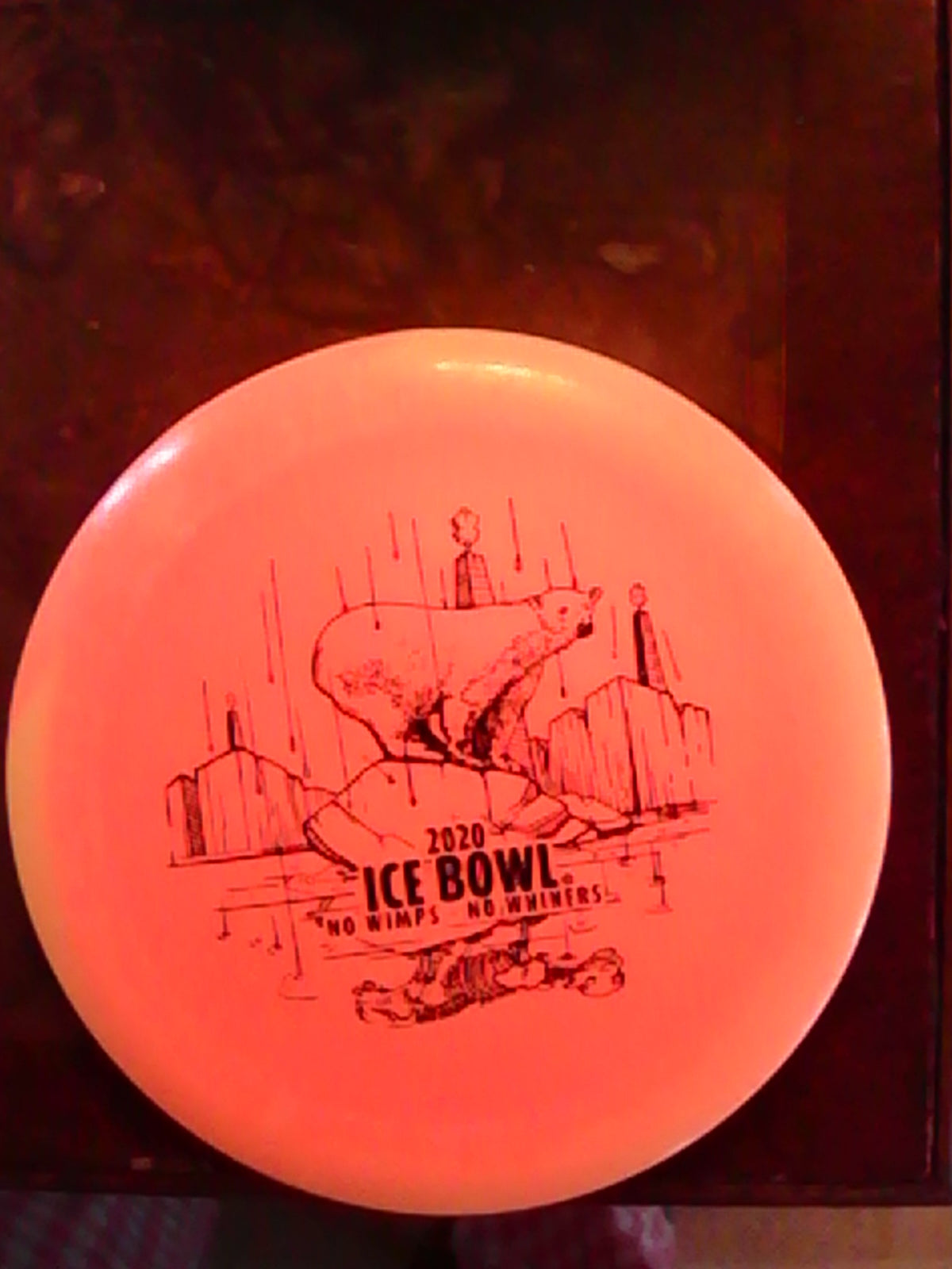 Millennium Sirius Quasar Orange Ice Bowl 2020 148 Grams.