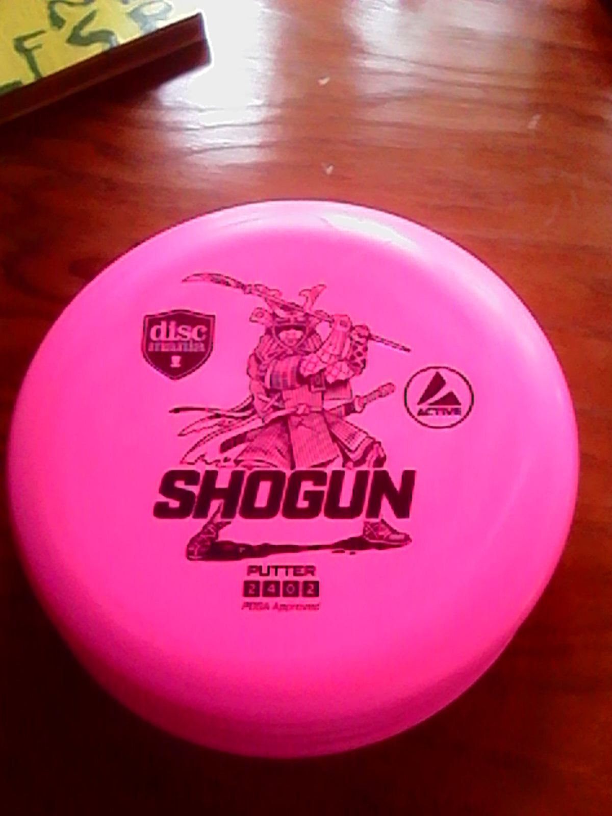 Discmania Active Shogun 168 Grams ( DSHO-2A,B,C)