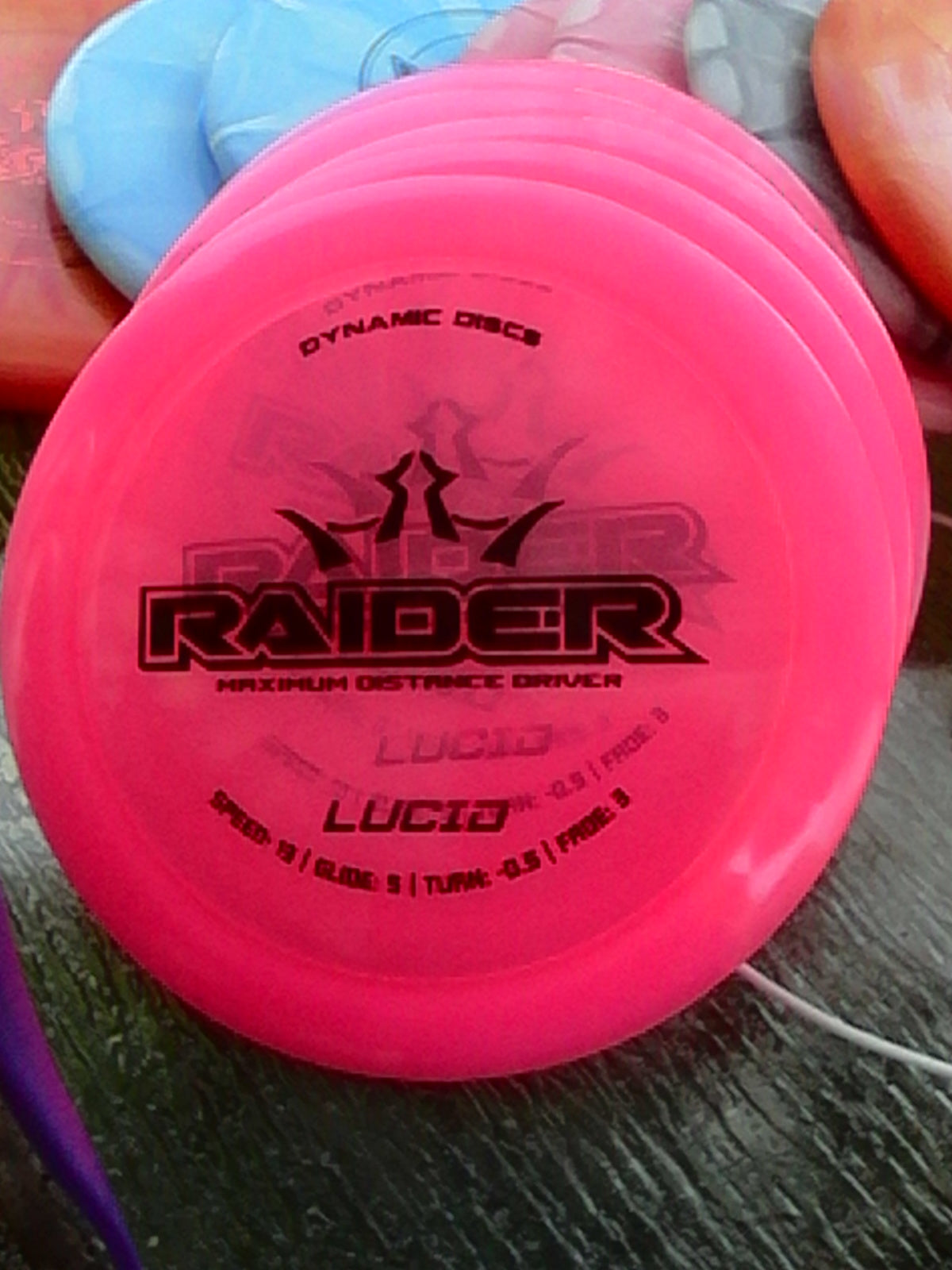 Dynamic Discs Lucid Raider 176 Grams (L1A,B,C,D,E)