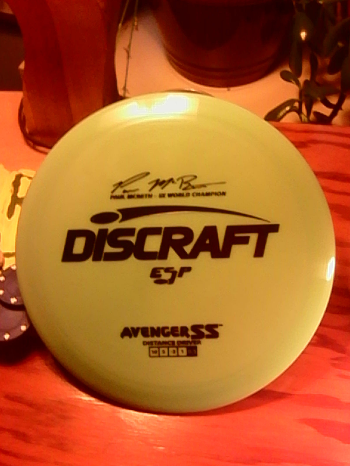 Discraft ESP Paul McBeth 5X World Champion Avenger SS 173-174 Grams (E1)