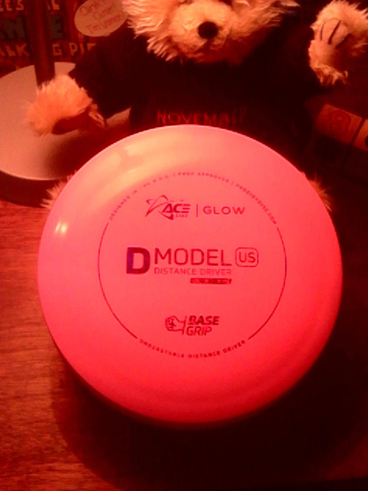 Prodigy Aceline Base Grip Glow D Model US 172 Grams (GDUS1A,B,C,D,E)