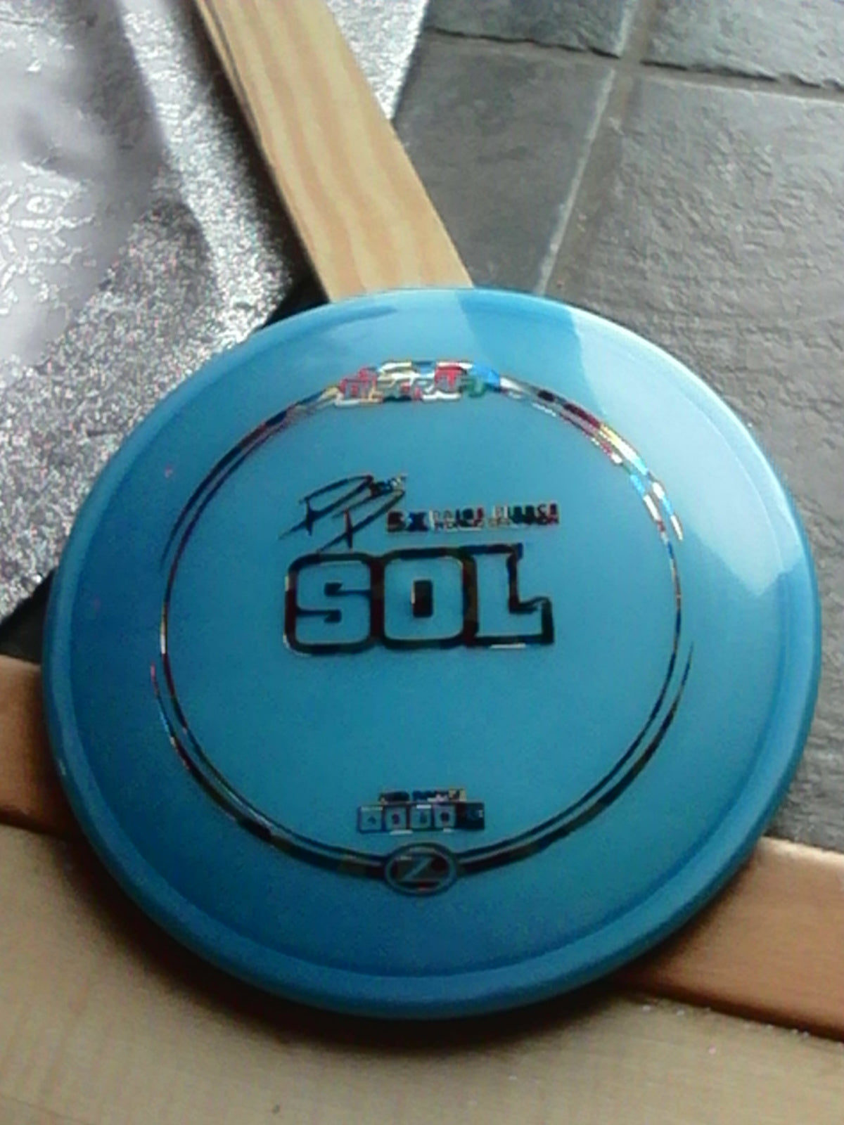 Discraft Z Paige Pierce 5X World Champion Sol 173-174 Grams.