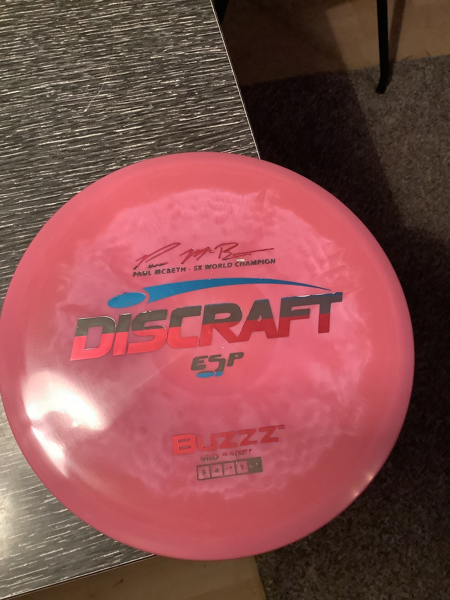 Discraft ESP Paul McBeth 5X World Champion Buzzz 170-172 Grams (31)