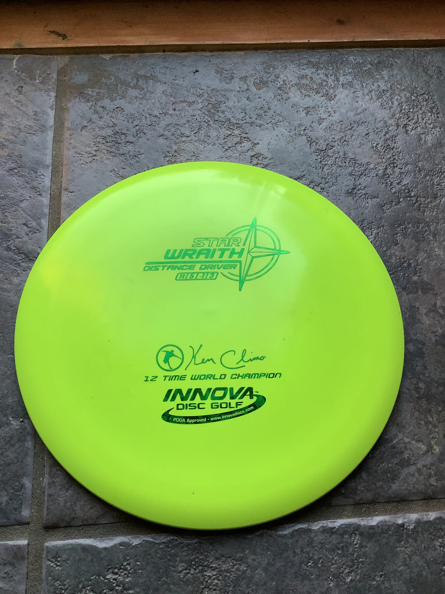 Innova Star Ken Climo 12X World Champion Wraith 150 Grams (S14) Blue