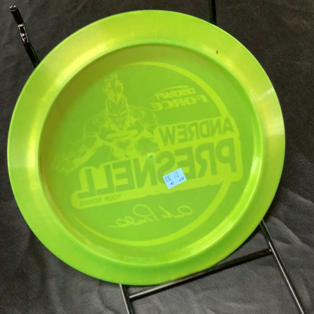 Discraft Tour Series Andrew Presnell Force 173-174 Grams.