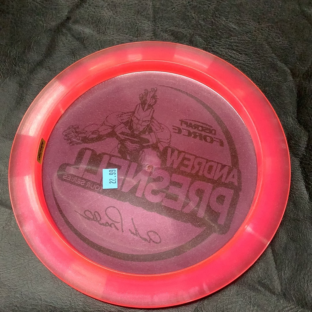 Discraft Tour Series Andrew Presnell Force 173-174 Grams ( AF4)