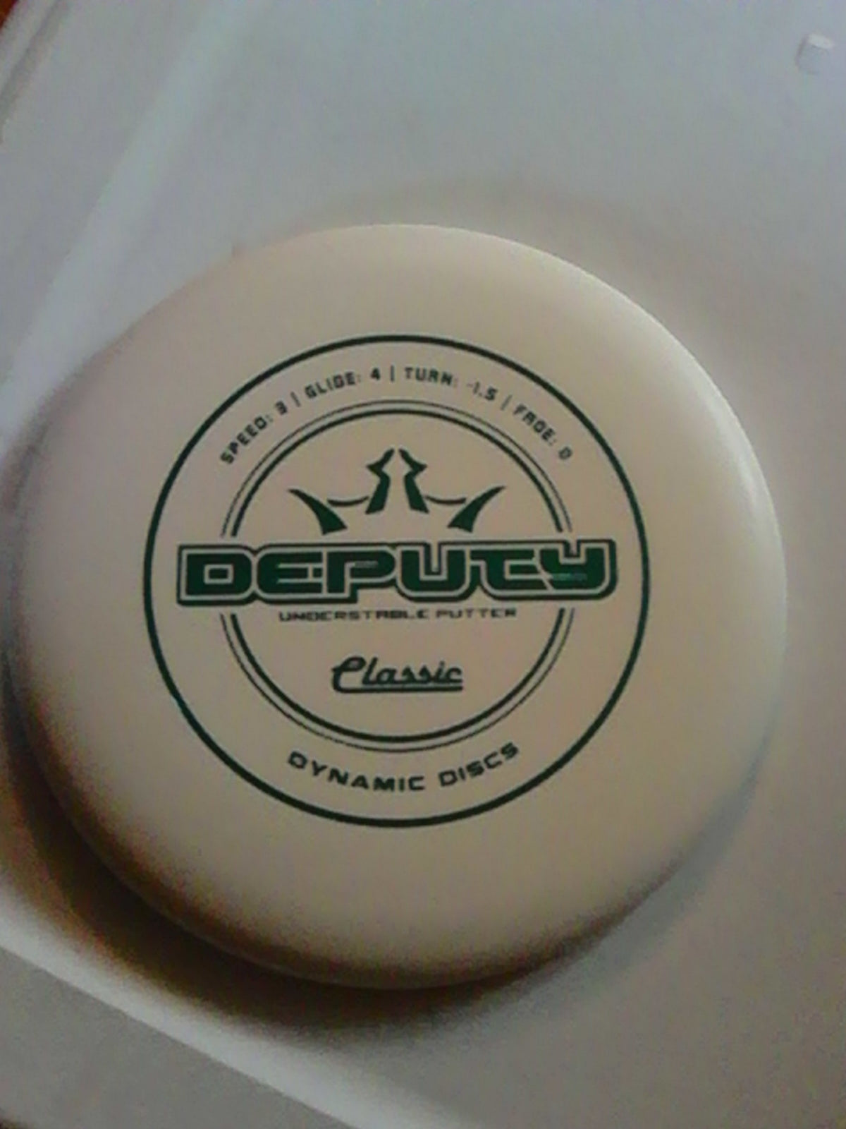 Dynamic Discs Classic Deputy 175 Grams (cl4)