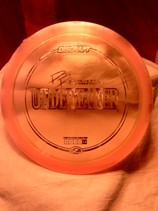 Discraft Z Paige Pierce 5X World Champion Undertaker 170-172 Grams (Z1)