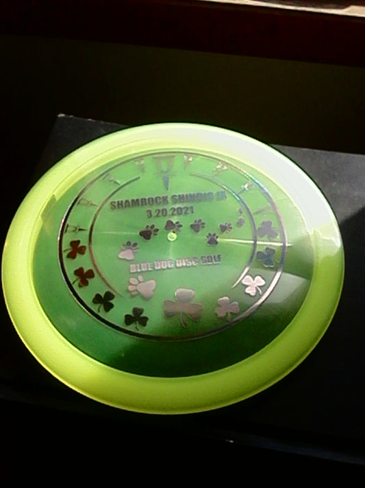 Discraft Z Shamrock Shindig IX Undertaker 173-174 Grams.