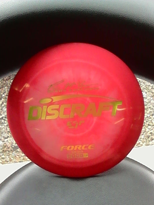 Discraft ESP Paul McBeth 5X World Champion Force 173-174 Grams ( EF11)