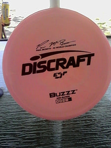Discraft ESP Paul McBeth 5X World Champion Buzzz 177+ Grams (17/2).