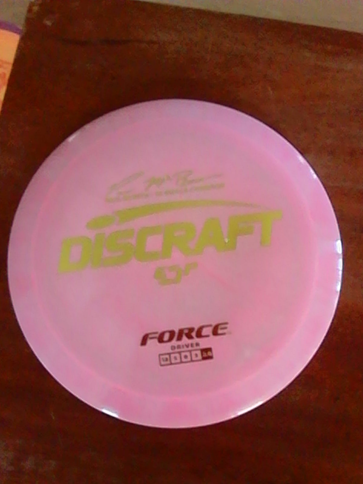 Discraft ESP Paul McBeth 5X World Champion Force 173-174 Grams (EF15)