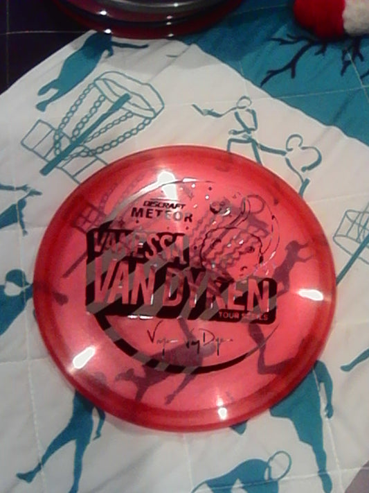 Discraft Tour Series Vanessa Van Dyken Meteor 177+ Grams (TS2)