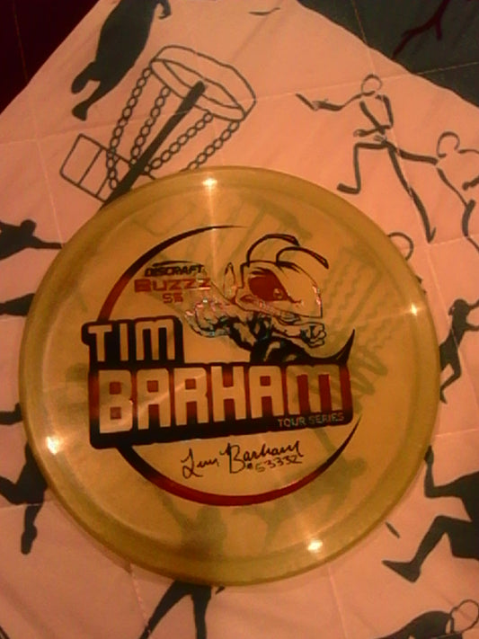 Discraft Tour Series Tim Barham Buzzz SS 175-176 Grams.