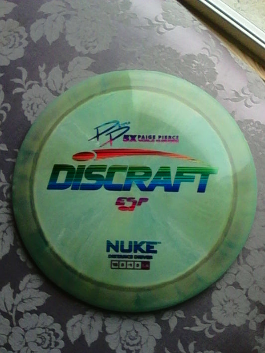 Discraft ESP Paige Pierce 5X World Champion Nuke 173-174 Grams (E9)