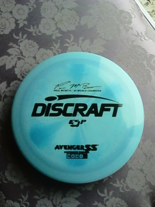 Discraft ESP Paul McBeth 5X World Champion Avenger SS 173-174 Grams (E3)