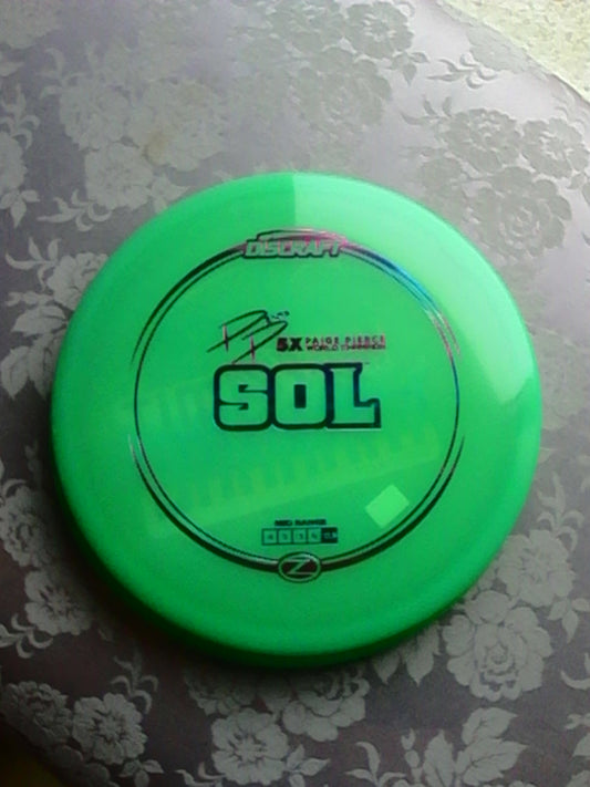 Discraft Z Paige Pierce 5X World Champion Sol 173-174 Grams.