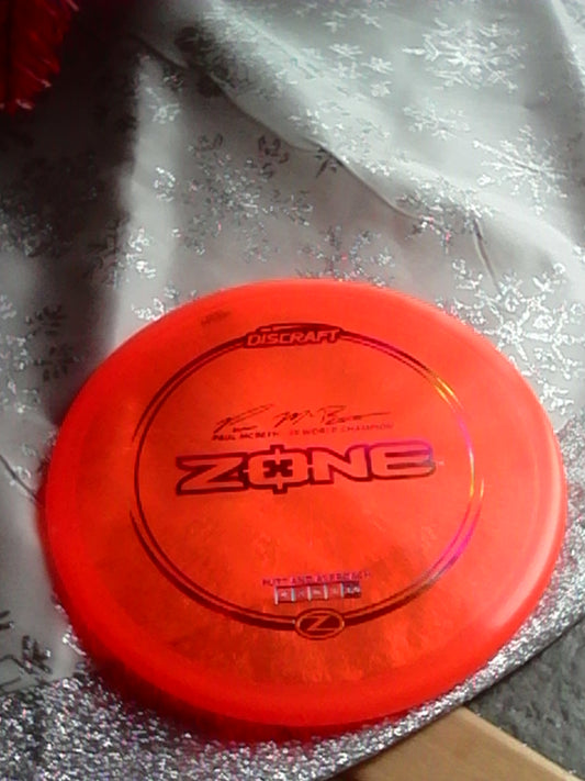 Discraft Z Paul McBeth 5X World Champion Zone 173-174 Grams (14A,B)