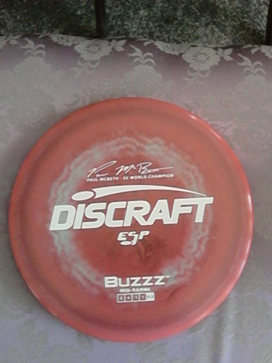 Discraft ESP Paul McBeth 5X World Champion Buzzz 177+ Grams (25).