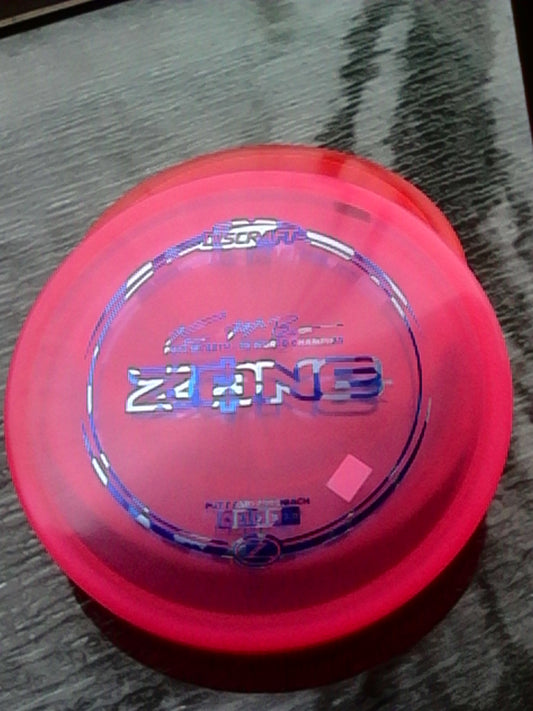 Discraft Z 5X World Champion Paul McBeth Zone 173-174 Grams (23 A,B)