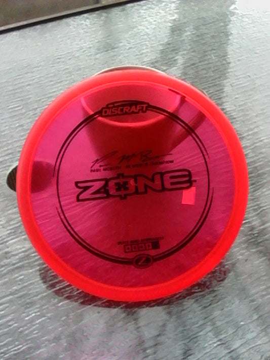 Discraft Z 5X World Champion Paul McBeth Zone 173-174 Grams (25)