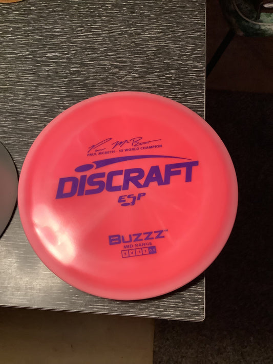 Discraft ESP Paul McBeth 5X World Champion Buzzz 177+ Grams (30)