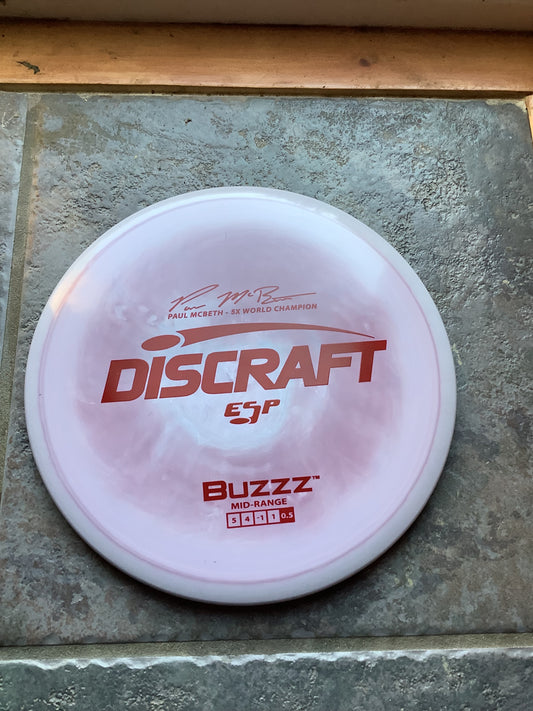 Discraft ESP Paul McBeth 5X World Champion Buzzz 177+ Grams (37)