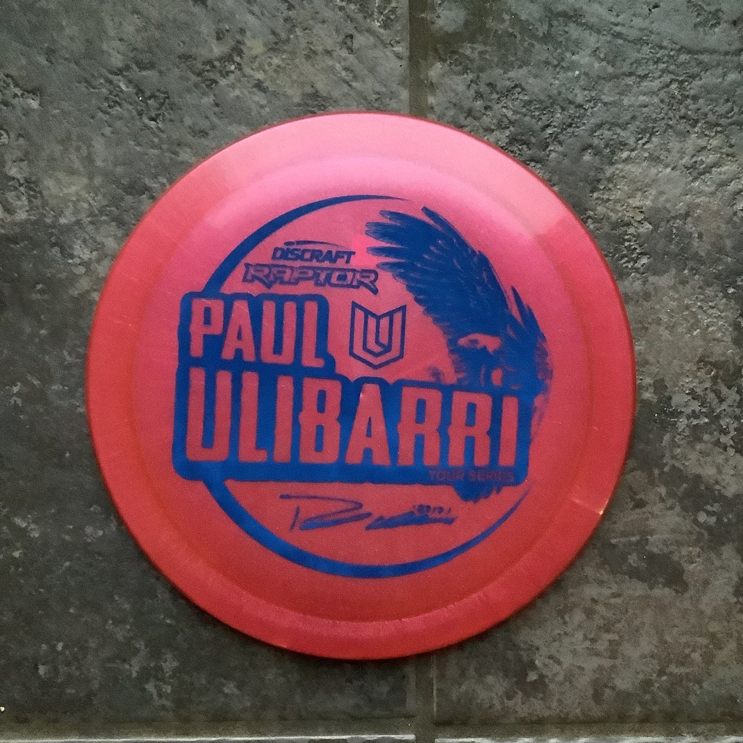 Discraft Tour Series Paul Ulibarri Raptor 173-174 Grams (T5)