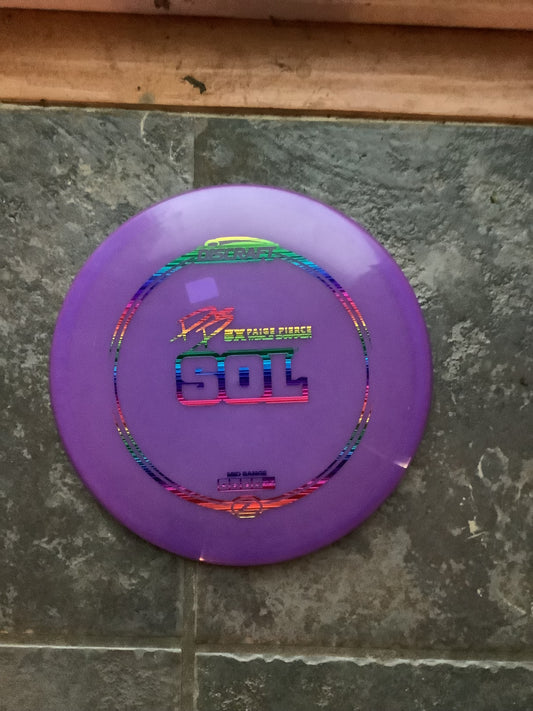 Discraft Z Paige Pierce 5X World Champion Sol 173-174 Grams (Z13)