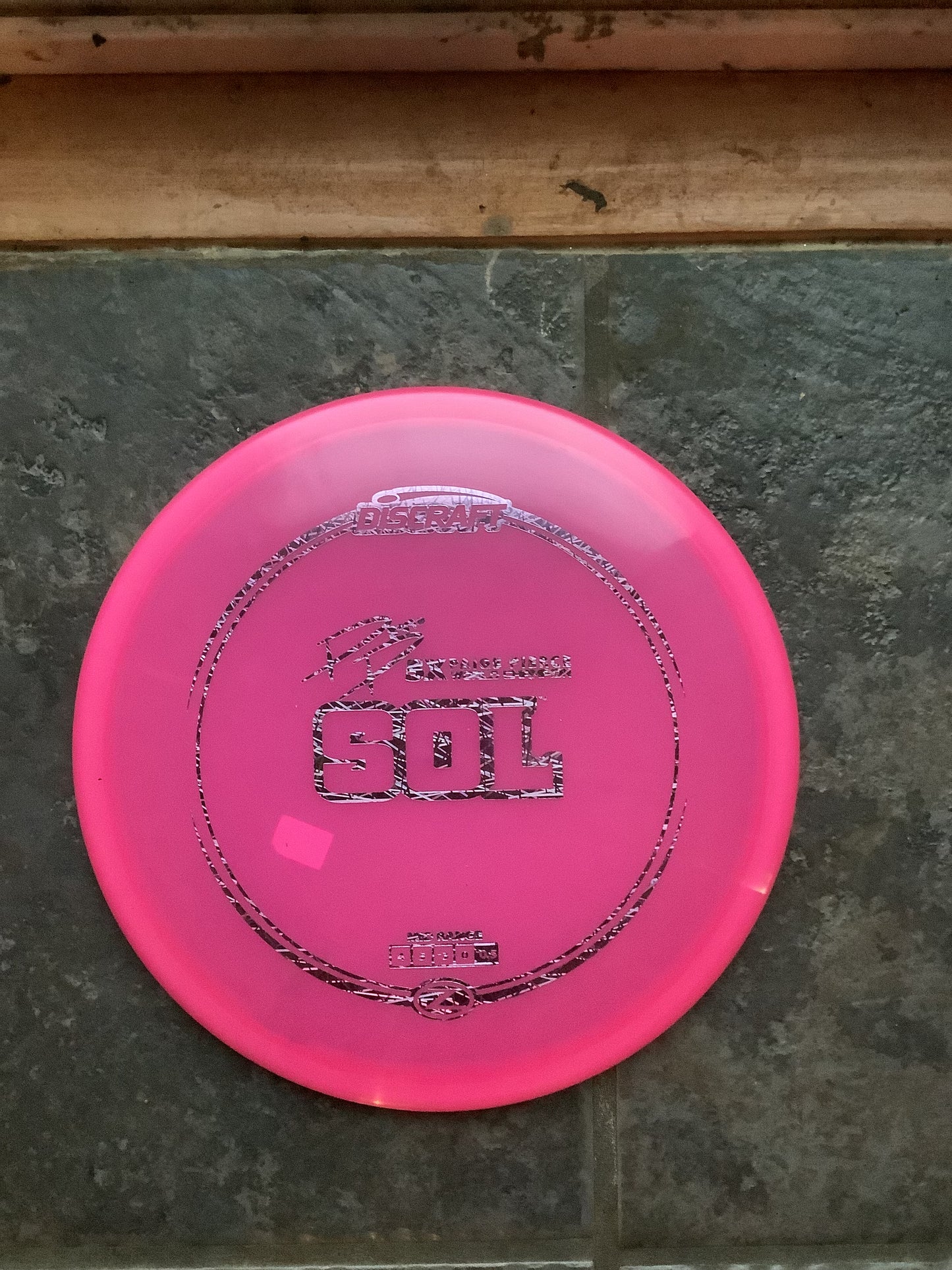 Discraft Z Paige Pierce 5X World Champion Sol 173-174 Grams (Z1)