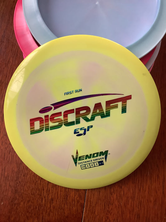 Discraft ESP First Run Venom 170-172 Grams (V7)