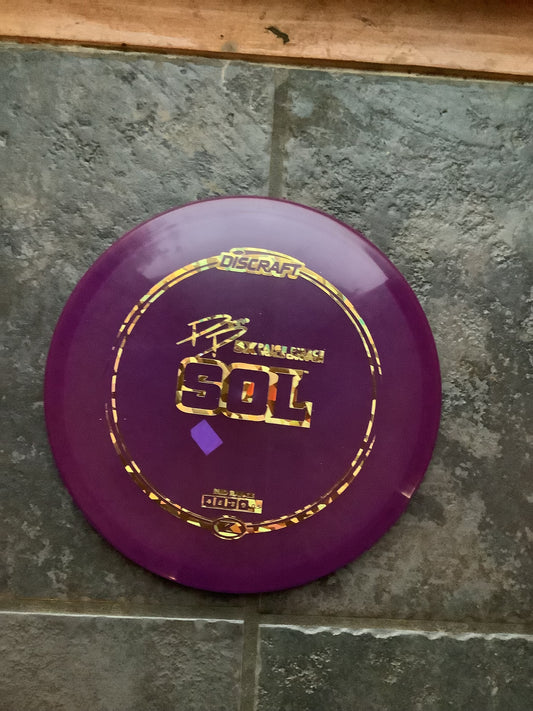 Discraft Z Paige Pierce 5X World Champion Sol 170-172 Grams (Z12)