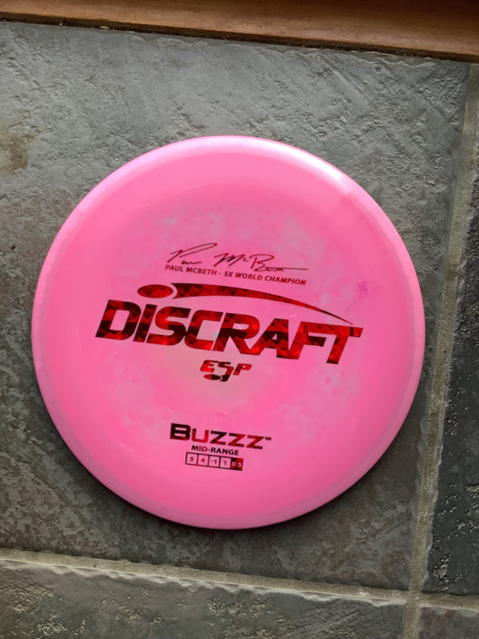 Discraft ESP Paul McBeth 5X World Champion Buzzz 177+ Grams (15)